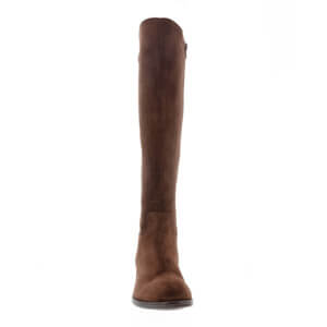 Carl Scarpa Ashby Brown Suede Knee High Boots